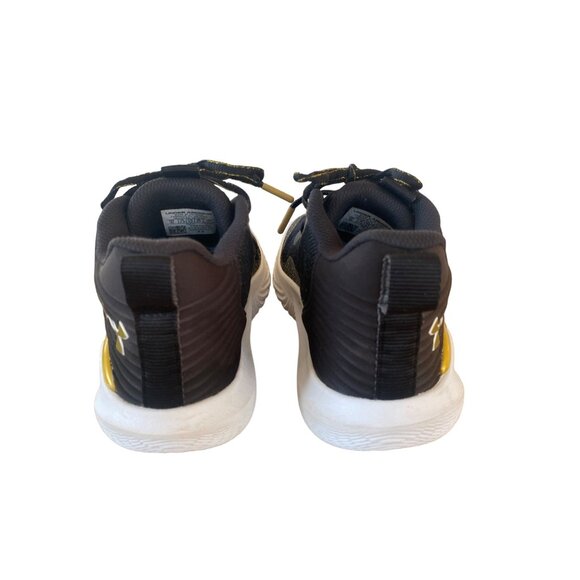 UnderArmour Women's 10 Flow Breakthru 2 Black/Gold Basketball Shoes Sneakers - Picture 11 of 17